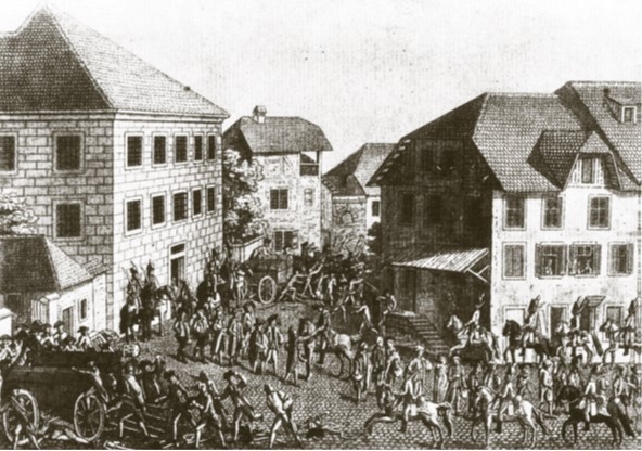 Prison und Schmiede